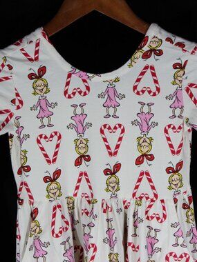 Hanna Andersson Grinch Dress featuring Cindy Lou Who - Size Youth 8